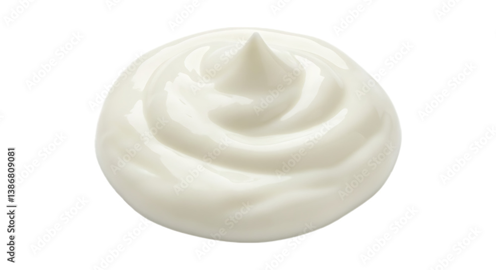 A sequence of fresh Yogurt A sequence of fresh Yogurt