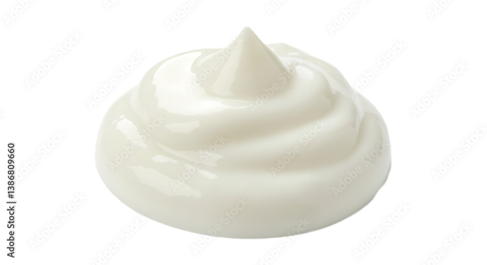 A sequence of fresh Yogurt A sequence of fresh Yogurt