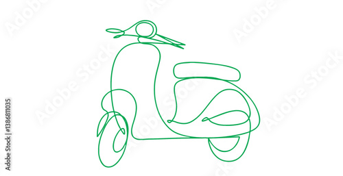 Motorcycle lime art