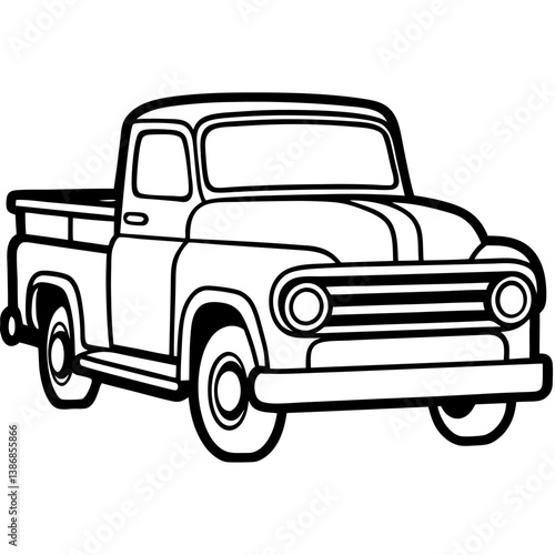 retro car vector