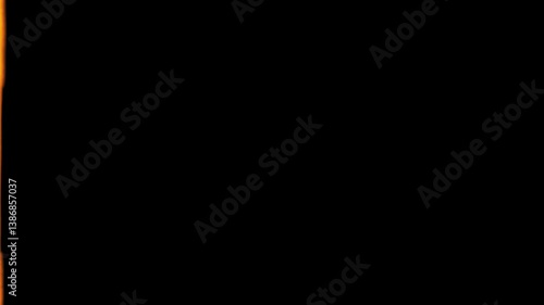 Right Sweep Flame Transition Effect