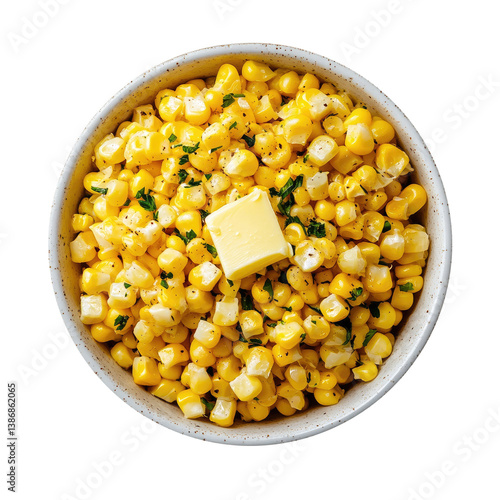 A Delicious Bowl of Corn wi...