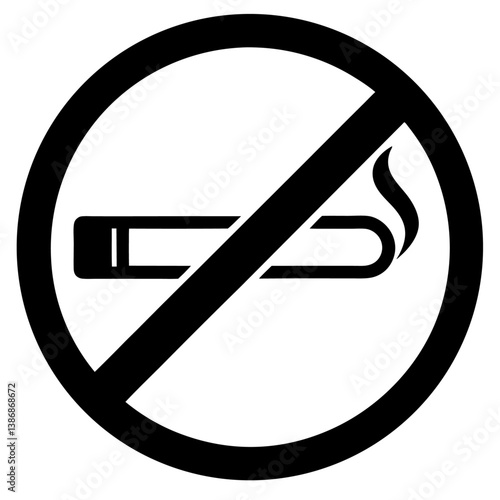 No smoking sign vector