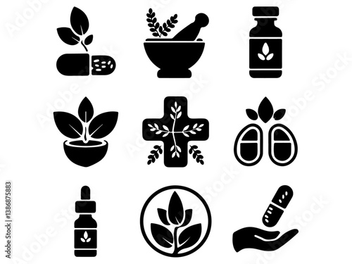 set of spa icons