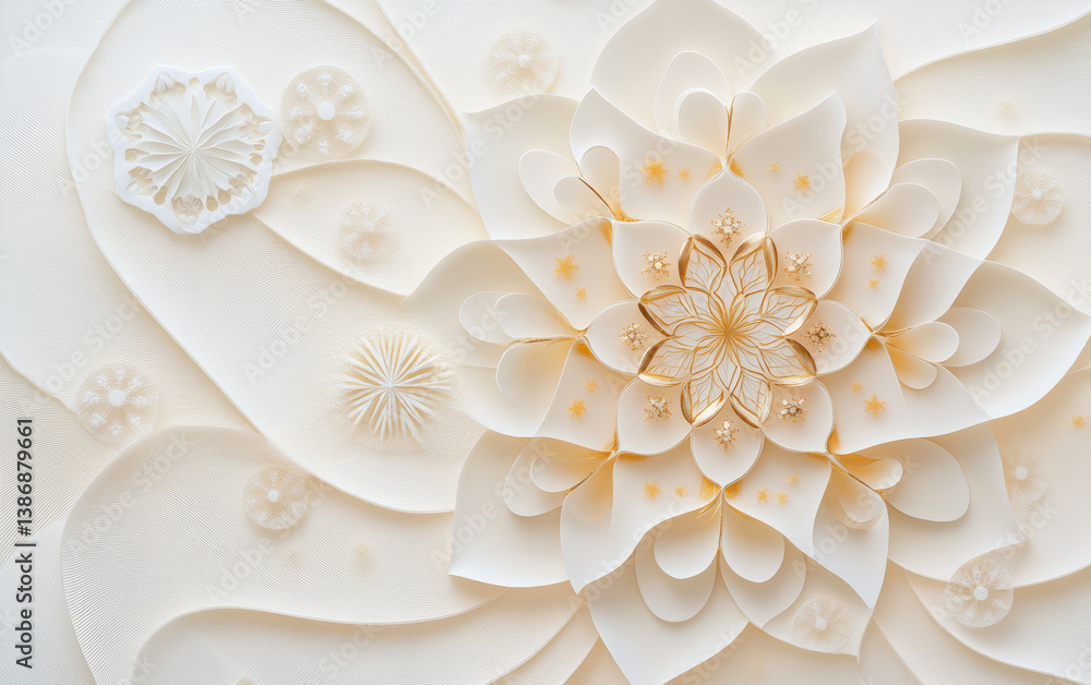 Retro style floral texture art background Retro style floral texture art background