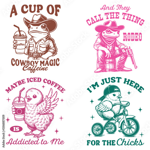 Retro Funny Quote T-Shirt Design for Animal Lovers

