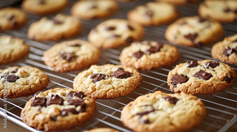 Homemade Bakery: Vanilla and Chocolate Cookies captures the cozy, delicious charm of freshly baked treats Homemade Bakery: Vanilla and Chocolate Cookies captures the cozy, delicious charm of freshly baked treats