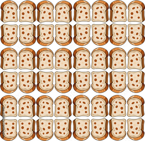 Black and white seamless pattern with dice and dots for casino gambling fun and game risk