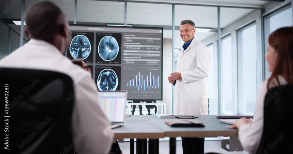 Medical Team Discusses MRI Imaging Results