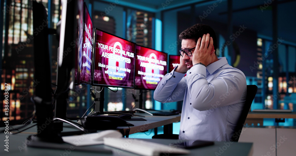 Ransomware Malware Cyber Attack