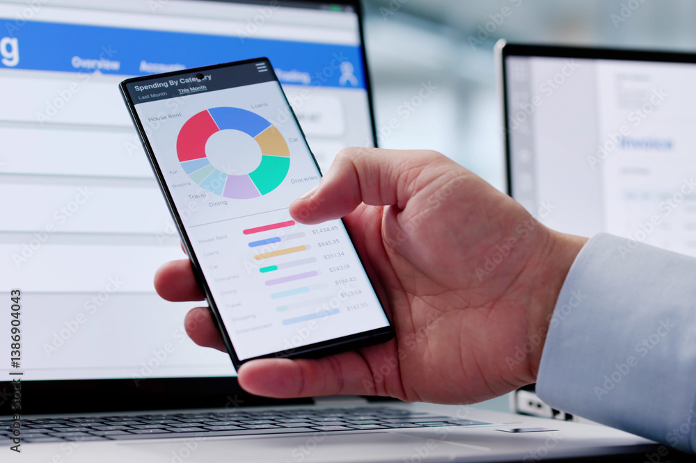 Online Bank Budget Computer App