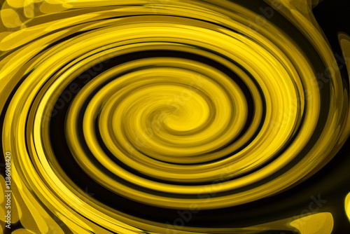 ゴールドの渦