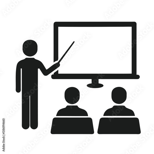A Symbol of Teaching and Knowledge Sharing in a Classroom Setting
