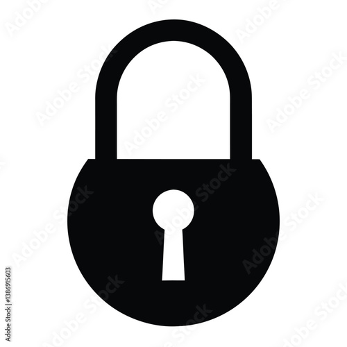 Vector lock icon