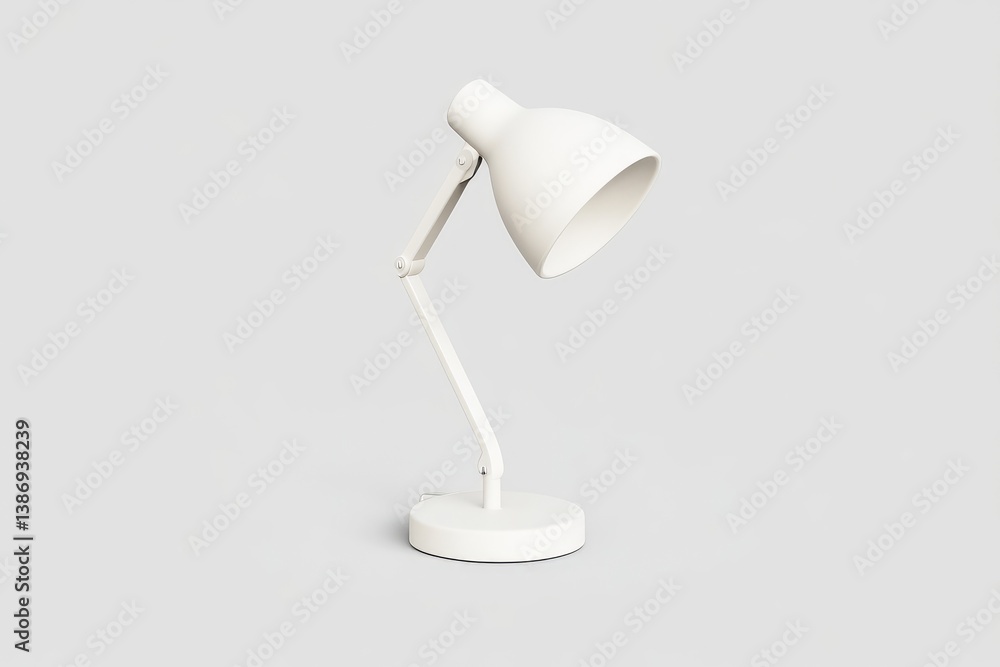 Simple white desk lamp Simple white desk lamp