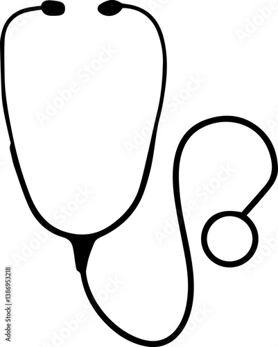 stethoscope icon medicine symbol