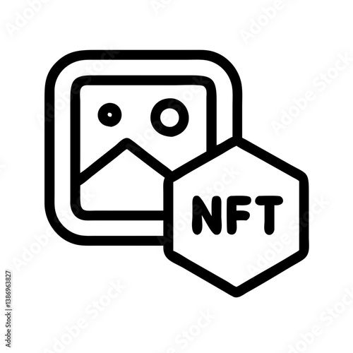 Abstract NFT Art Style for Crypto Collectibles and Digital Assets