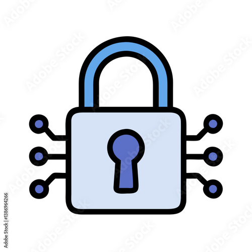 Digital Locks Representing Open-Source Encryption and Safety