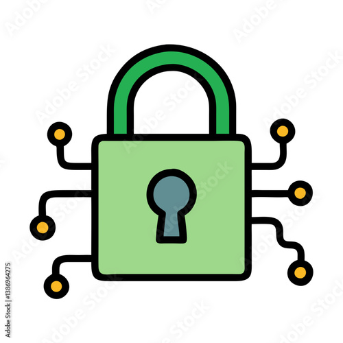 Digital Locks Representing Open-Source Encryption and Safety