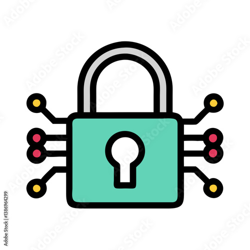 Digital Locks Representing Open-Source Encryption and Safety