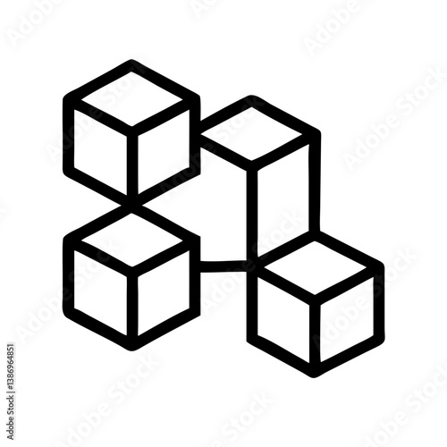 Minimalist Qubit Cubes Concept for Digital Quantum Computation
