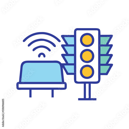Futuristic Intelligent Traffic Grid Concept with Connected Vehicles