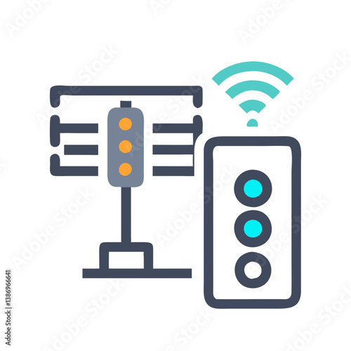 Futuristic Intelligent Traffic Grid Concept with Connected Vehicles