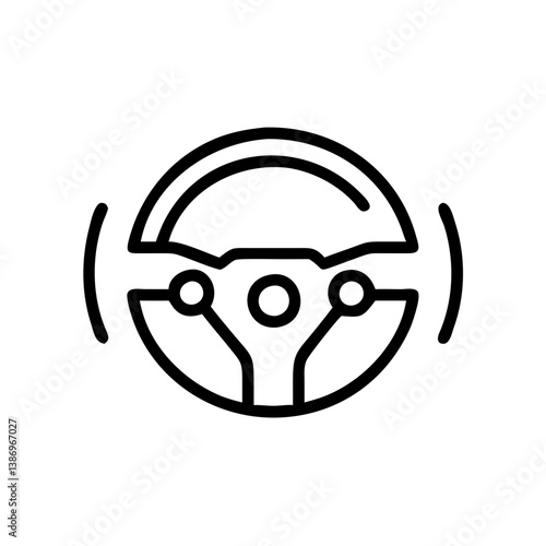 Futuristic Steering Wheels Integrated with AI Cores for Smart Vehicles