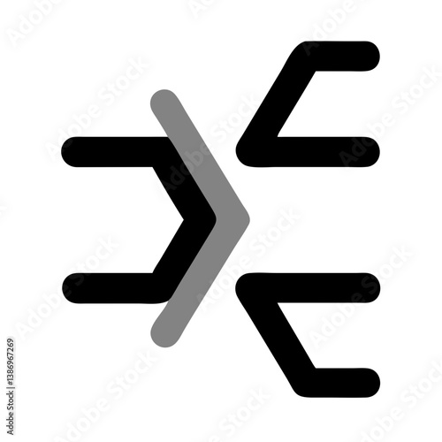 Quantum Superposition Symbol Illustration for Physics and Science Concepts