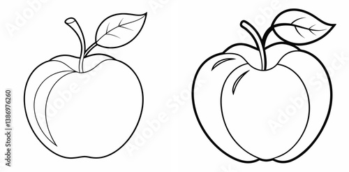 Acerola Outline Coloring Book Page Line Art Drawing