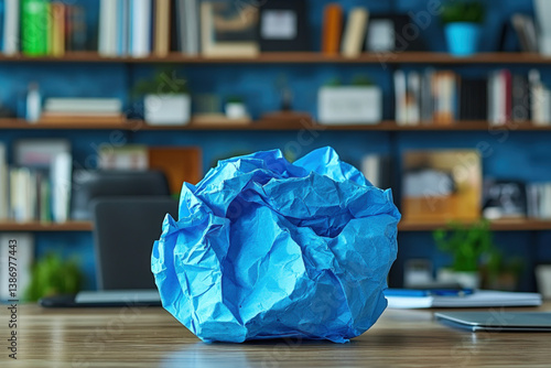 screwed up piece of paper: ...