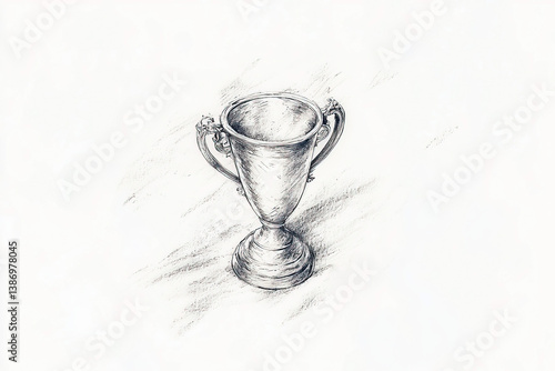 Trophy sketch: An elegant d...