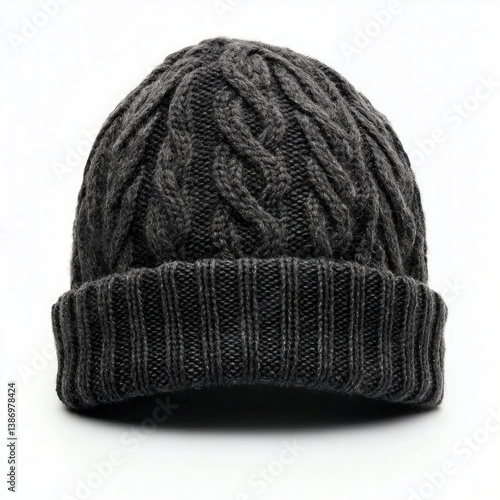 winter cap isolated