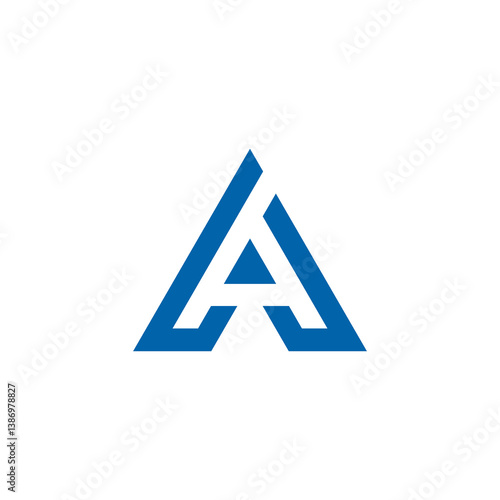 Abstract Triangle Letter A Logo design vector template isolated on white background Free Download Abstract Triangle Letter A Logo design vector template isolated on white background - GFXLoad