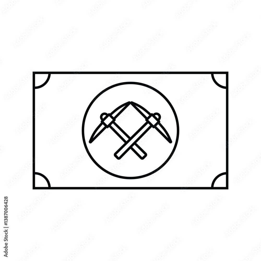 Cash miner crypto icon with clean, modern design. Ideal for blockchain, digital finance, and crypto earnings themes. High-quality vector, fully editable and ready for any project. Cash miner crypto icon with clean, modern design. Ideal for blockchain, digital finance, and crypto earnings themes. High-quality vector, fully editable and ready for any project.