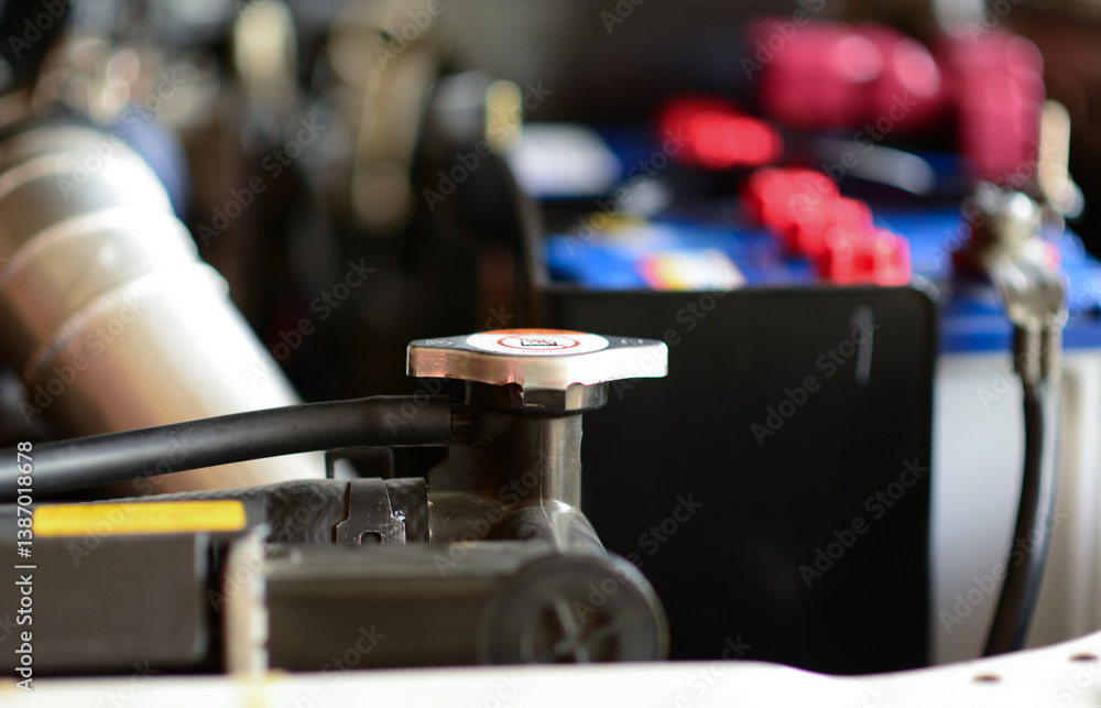 Car radiator cap or car cooling system