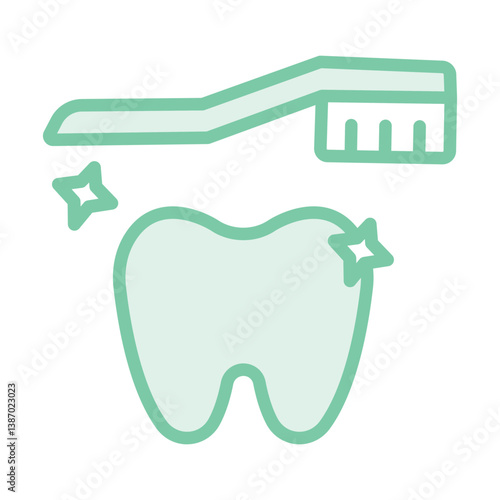 Teeth clean vector, pixel perfect, illustrator file 
