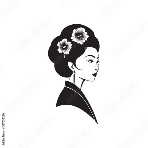image female silhouettes woman female maiden lass lady girl