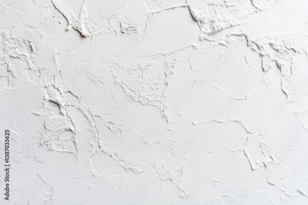 Fototapeta premium Textured White Wall