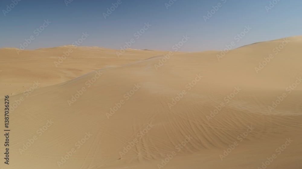 Sand dunes in desert. Sahara desert near Siwa oasis in Egypt Sand dunes in desert. Sahara desert near Siwa oasis in Egypt