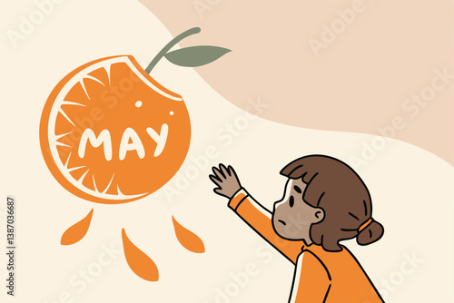 May orange - child abuse prevention