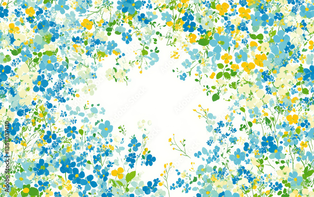 Retro style floral texture art background
Retro style floral texture art background
