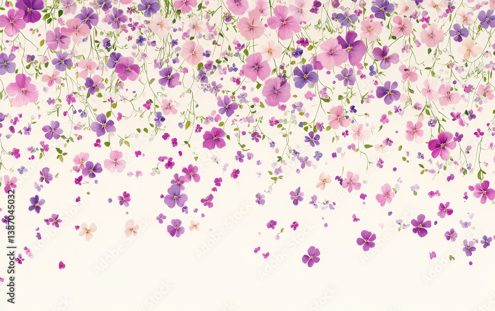 Retro style floral texture art background
Retro style floral texture art background