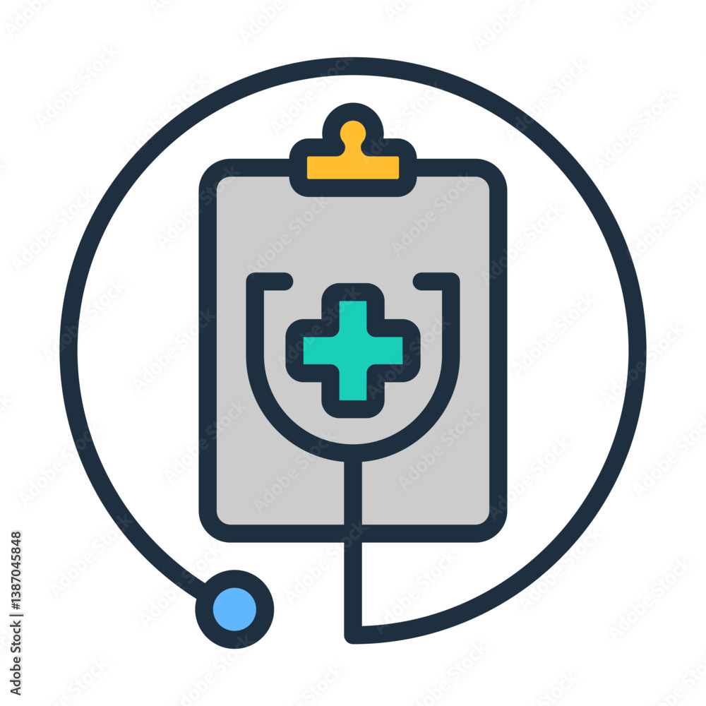 Obraz premium Checkup Icon