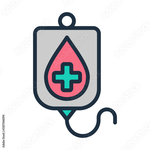 Blood Transfusion Icon