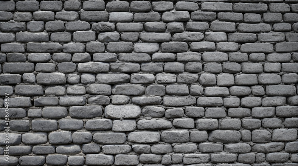 Stone Brick Wall Texture Background Seamless Gray Rock Surface Strong Material Stone Brick Wall Texture Background Seamless Gray Rock Surface Strong Material