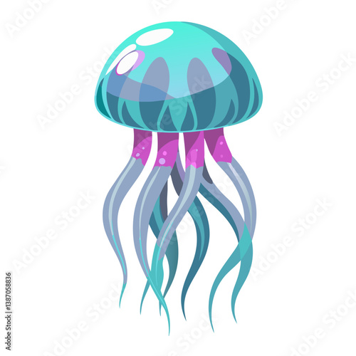 jellyfish no background vector file.