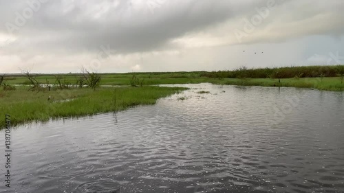 Flood Plain of the Daly River in Australia