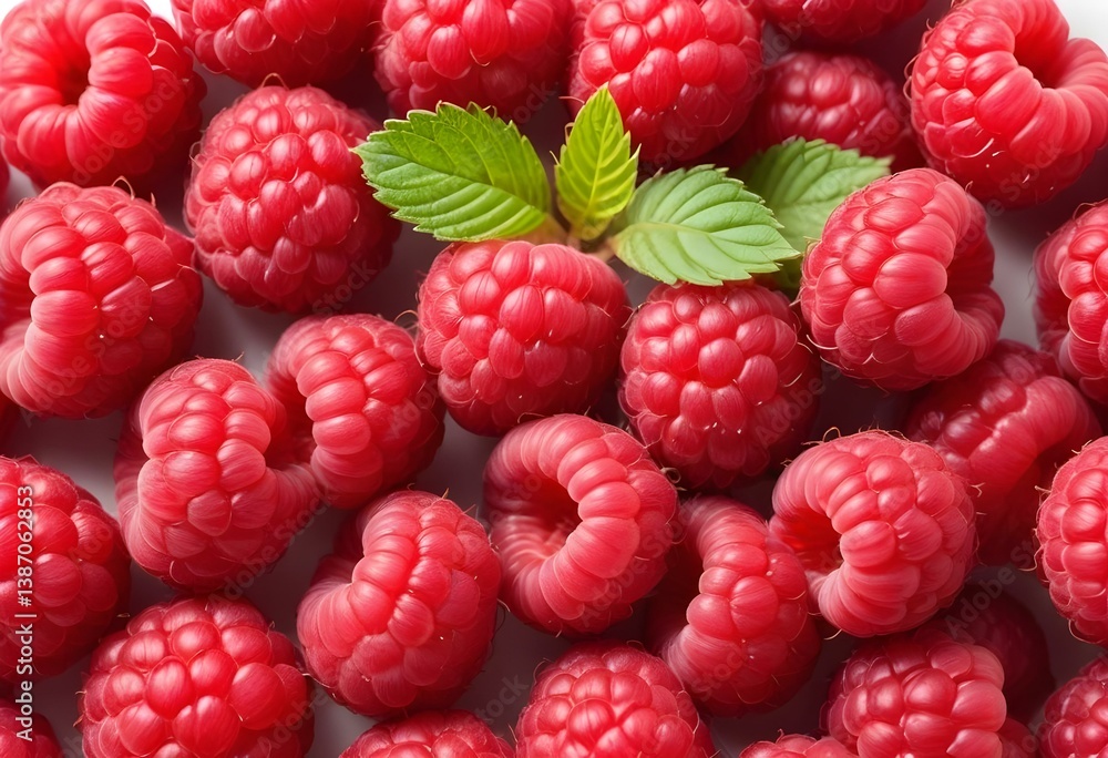 ripe raspberry isolated on white background ripe raspberry isolated on white background