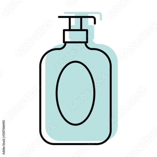 Shampoo Bottle vector, pixel perfect, illustrator file 
